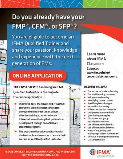 Become an IFMA Trainer